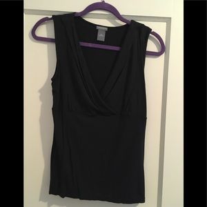 Ann Taylor wrap style sleeveless top